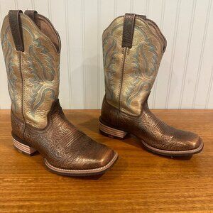 Womens Ariat Olenz Bronze Age Boots- Used 1x